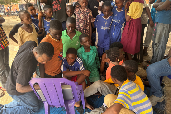 Digital Discovery Outreach Program at the International Market IDP Camp in Makurdi, Benue State