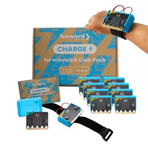 CHARGE Rechargeable Battery Pack for micro:bit(10-pack without micro:bit)